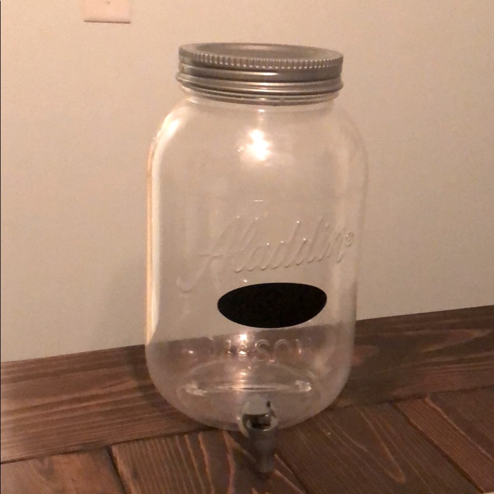 2 gallon Mason Jar drink dispenser
